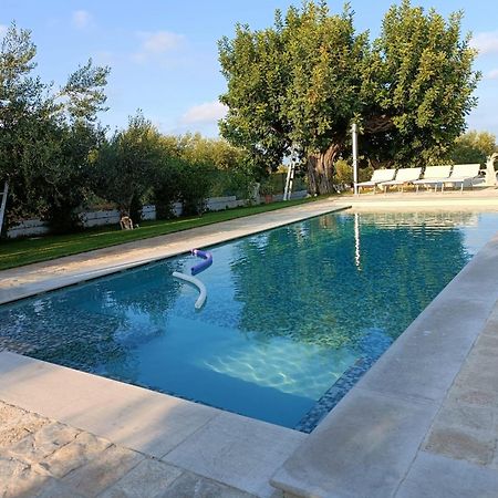 Il Vecchio Carrubo - Villa Con Piscina A Sfioro Macchia di Monte エクステリア 写真